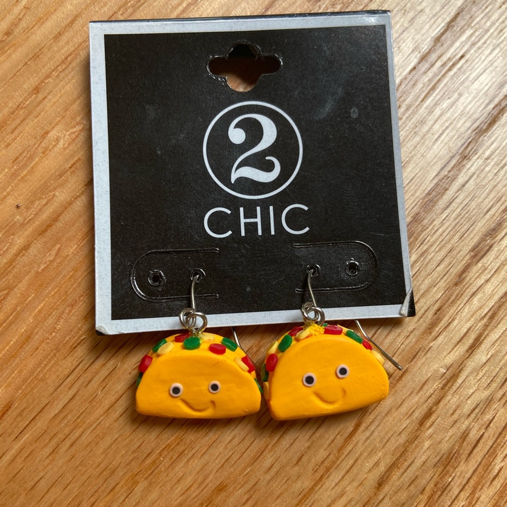 Tiny Taco Earrings!! - Picture 2 of 5
